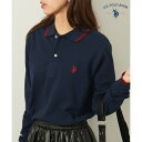 【U.S. POLO ASSN.】ユーエスポロアッスン Twin Tipped POLO shirts longsleeve ポロシャツ 長袖 トップス ポロ