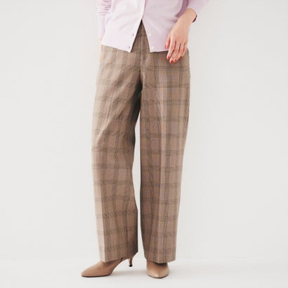 アンタイトル UNTITLED タックなしフルレングスワイドパンツ （ピンクベージュ(253)）