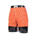 ダックス DAKS LL)ニットトランクス 【返品不可商品】 (オレンジ)