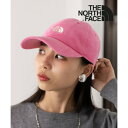 【THE NORTH FACE / ザ・ノースフェイス】CORDUROY BALL CAP コーデュロイ キャップ 帽子 ロゴ ベースボールキャップ (ピンク)