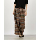 パンツドットジェーピー Pants.jp インポートチェックワイドパンツ