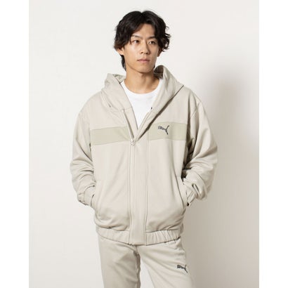 プーマ PUMA メンズ トレーニング TRN EDGE フリース ジャケット 526103 （ベージュ）