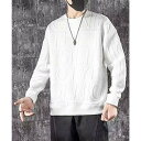ミニミニストア miniministore エンボス加工ロゴtシャツ メンズ 長袖 (ホワイト)