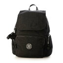 キプリング Kipling CITY ZIP S バックパック (Glorious Silver)
