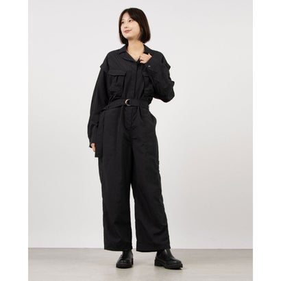 エトレトウキョウ ETRE' TOKYO ベルテッドナイロンジャンプスーツ (BLACK)