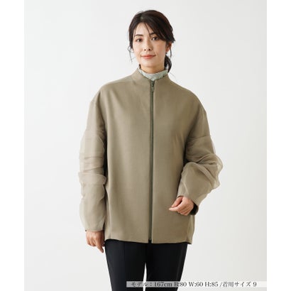 レリアン Leilian ジャケット (グリーン ) レリアン Leilian ジャケット (グリーン )