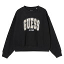 ゲス GUESS CN COLLEGE SWEATSHIRT (JBLK)