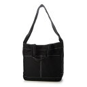 アースメイド EARTH MADE E7010 WASHED CANVAS 2WAY TOTE(BLACK) (ブラック)