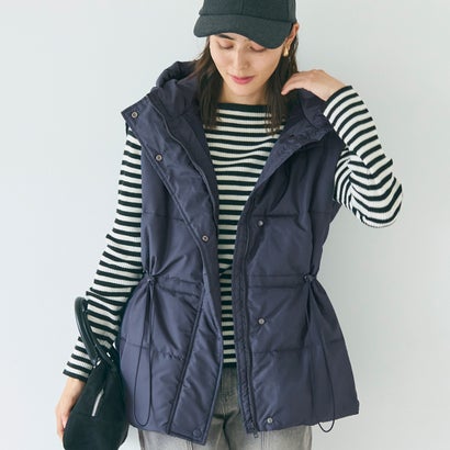 コカ coca 中綿ドロストベスト （Navy）のサムネイル