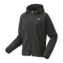 ヨネックス YONEX Yonex ヨネックス テニス ウィメンズニットウォームアップパーカー 58112 (ブラック)