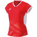 ヨネックス YONEX Yonex ヨネックス テニス ウィメンズゲームシャツ 20791 (クリアーレッド)