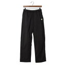 ルコックスポルティフ le coq sportif レディース ウインドパンツ エアサモーションウィンドブレーカーパンツ LT4FPZ30L (ブラック)(4)