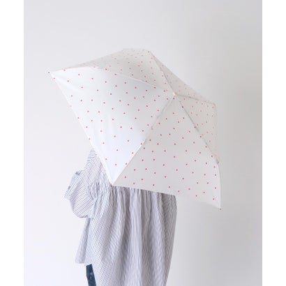 スリーフォータイム Three Four Time 【wpc】晴雨兼用・超軽量傘 BICOLOR PETIT HEART mini (オフホワイト) スリーフォータイム Three Four Time 【wpc】晴雨兼用・超軽量傘 BICOLOR PETIT HEART mini (オフホワイト)