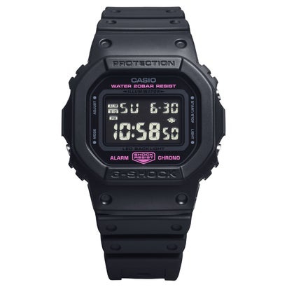 ピンクリボン活動を支援するG-SHOCK / DW-5600PK-1JR （ブラック×ピンク）