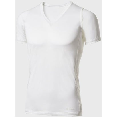 シースリーフィット C3fit C3fit シースリーフィット クーリングVネックハーフスリーブ メンズ Cooling Vーneck （ホワイト）