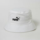 プーマ PUMA メンズ レディース ユニセックス 帽子 エッセンシャル NO.1 ロゴバケット 025365 (ホワイト)