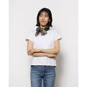 カンカン KANKAN 幾何学柄プリントスカーフ (ベージュ)