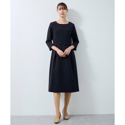 ジャイロ JAYRO 【360度ストレッチ】セットアップ対応パール付き9分丈ワンピース (コン)