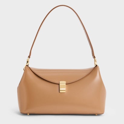 Wisteria ウィステリア メタリックアクセントショルダーバッグ（Tan）のサムネイル