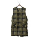 コケットコレクション COKETT COLLECTION 裏リングシャギー格子コート (グリーン)