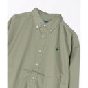 ビバリーヒルズポロクラブ BEVERLY HILLS POLO CLUB 【BEVERLY HILLS POLO CLUB】ボタンダウンコットンシャツ 長袖 ロングスリーブ 3878-6020 (カーキ)