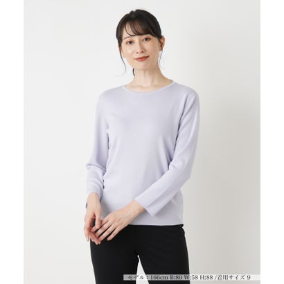 レリアン Leilian セーター （サックス）