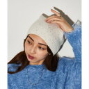 メゾンブリーズ MAISON BREEZE ラメネップ ニット帽 ニットキャップ ビーニー DTK (アイボリー)