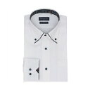トーキョーシャツ TOKYO SHIRTS 【超形態安定】 ボタンダウン 長袖 形態安定 ワイシャツ (ホワイト)