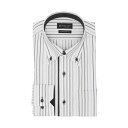 トーキョーシャツ TOKYO SHIRTS 【超形態安定】 ボットーニカラー 長袖 形態安定 ワイシャツ (グリーングレー)