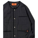 ユニバーサルオーバーオール UNIVERSAL OVERALL 別注 QUILT COVERALL / キルティング中綿ジャケット (ブラック)(4)
