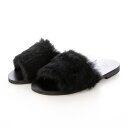 エンライトメント ENLIGHTENMENT FUR SANDAL (ブラック)