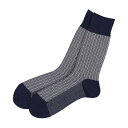 アクアスキュータム Aquascutum AQ和紙ヘリンボーン (ネイビー)