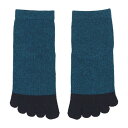 アクアスキュータム Aquascutum AQ5本指3つ杢ショート (ネイビー)