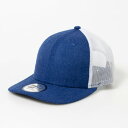 ニューエラ NEW ERA ニューエラ Newera キャップ 帽子 NE207 メッシュキャップ プレーン ベースボールキャップ ユニセックス やや浅め NEWERA SNAPBACK LOW PROFILE TRUCKER (ヘザーロイヤル×ホワイト)