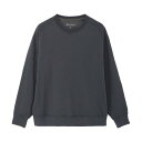 シースリーフィット C3fit C3fit シースリーフィット リオプティマム スウェットシャツ メンズ REーOPTIMUM SWEATSHIRT 丸首 光電子 アスリート 裏毛 保温 (INK BL)