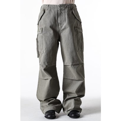 ノーメンテナンス NO MAINTENANCE Olive 6 Pocket Baggy Cargo （Olive）