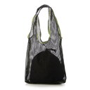 アースメイド EARTH MADE E7184 MESH PIPING TOTE (ブラック)