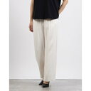 マイカアンドディール MICA&DEAL satin easy pants (OFF WHITE)
