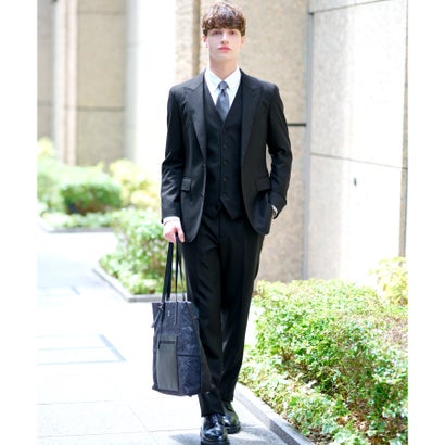 ドレステリア DRESSTERIOR Super100’s スリーピース SET UP パンツ （ブラック(019)）