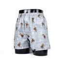 ダックス DAKS LL)前開トランクス(天2本ゴム) 【返品不可商品】 (グレー)
