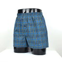 ニューヨーカー ホーム NEWYORKER HOME LL)前開トランクス 【返品不可商品】 (ブルー)