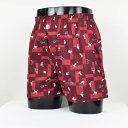 タケオキクチ TAKEO KIKUCHI 前開トランクス 【返品不可商品】 (アカ)