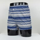 タケオキクチ TAKEO KIKUCHI LL)ニットトランクス【返品不可商品】 (ブルー)