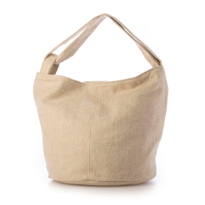 アースメイド EARTH MADE E7257 BRUSHED LINEN RND BT TOTE (ナチュラル) アースメイド EARTH MADE E7257 BRUSHED LINEN RND BT TOTE (ナチュラル)