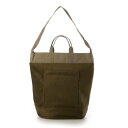 アースメイド EARTH MADE E7261 F/WOOL*NYLON 2WAY TOTE (カーキ)(4)