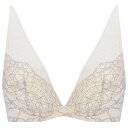 アモスタイル バイ トリンプ AMOSTYLE BY Triumph 雲ふわりブラ ブラジャー ダマスクブーケ(B,C,Dカップ) AMST1494 WHU JX (ホワイト)
