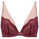 アモスタイル バイ トリンプ AMOSTYLE BY Triumph 雲ふわりブラ ブラジャー ダマスクブーケ(B,C,Dカップ) AMST1494 WHU JX (レッド)