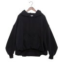 クラネ CLANE BALLOON SWEAT HOODIE (BLACK)(4)