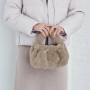インデックス index 【2WAY】フェイクファーショルダーBAG (ベージュ(052))