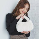 インデックス index 【2WAY】フェイクファーショルダーBAG (オフホワイト(003))
